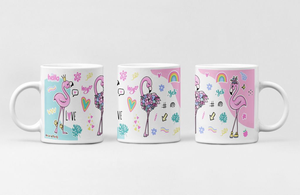 flamingo theme return gifts