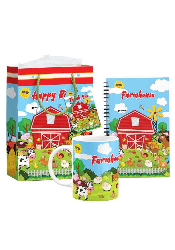 farm house theme birthday return gifts
