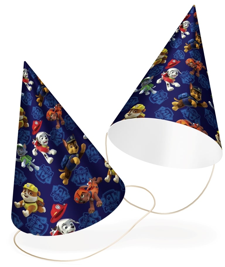 Paw Patrol theme Birthday caps