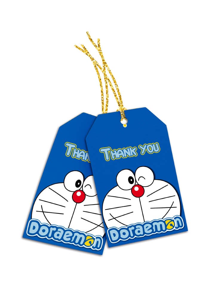 Doraemon theme Thank you cards