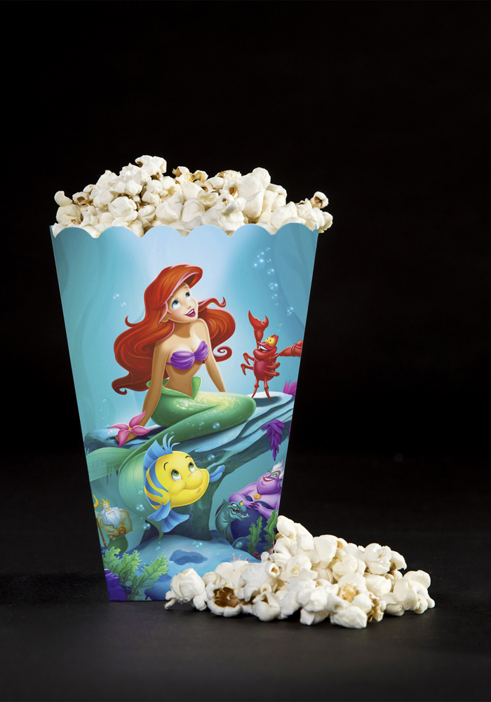 Ariel Mermaid Theme Popcorn Holder