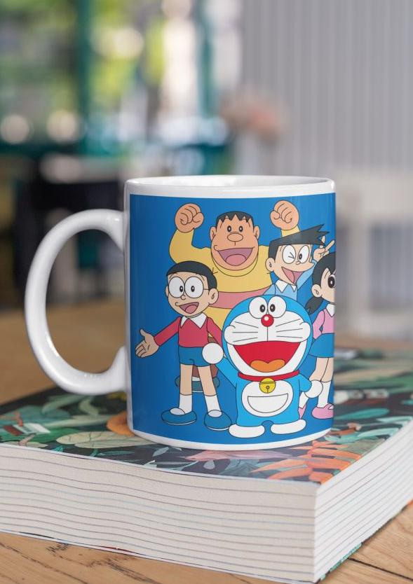 Doraemon Theme Colorful Coffee Mug