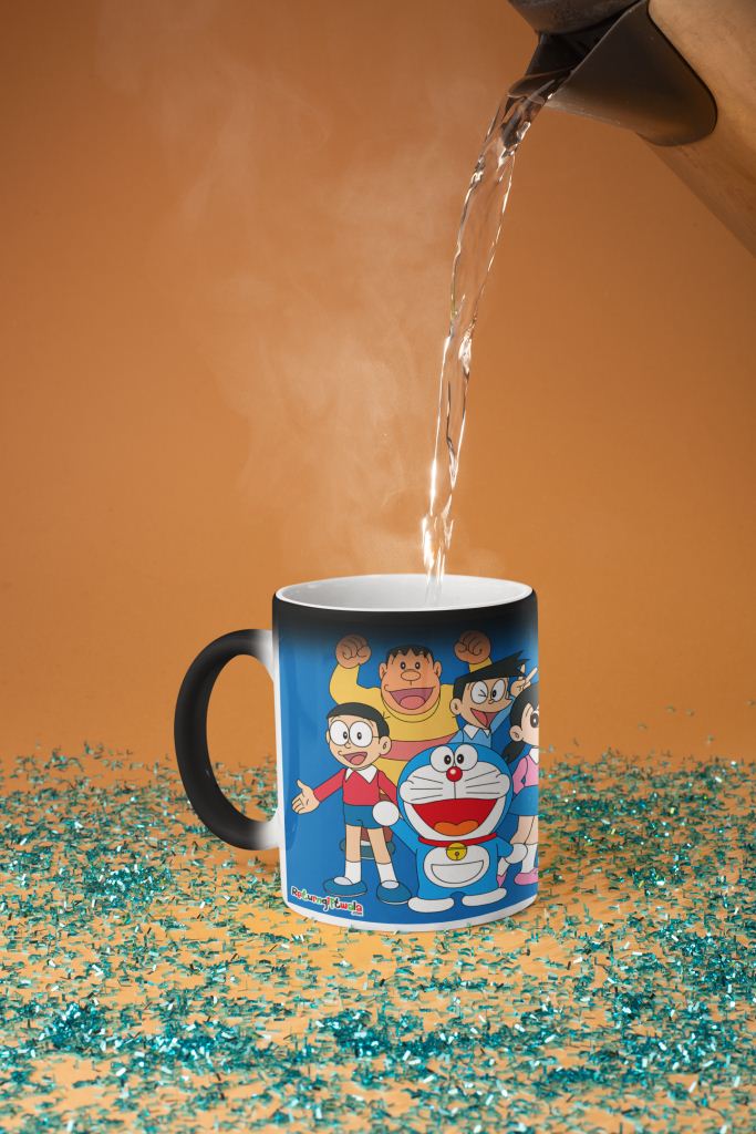Doraemon Theme Colorful Coffee Mug