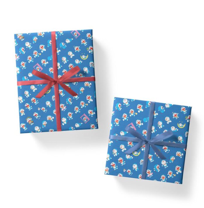  Doraemon theme gift wrapping sheet