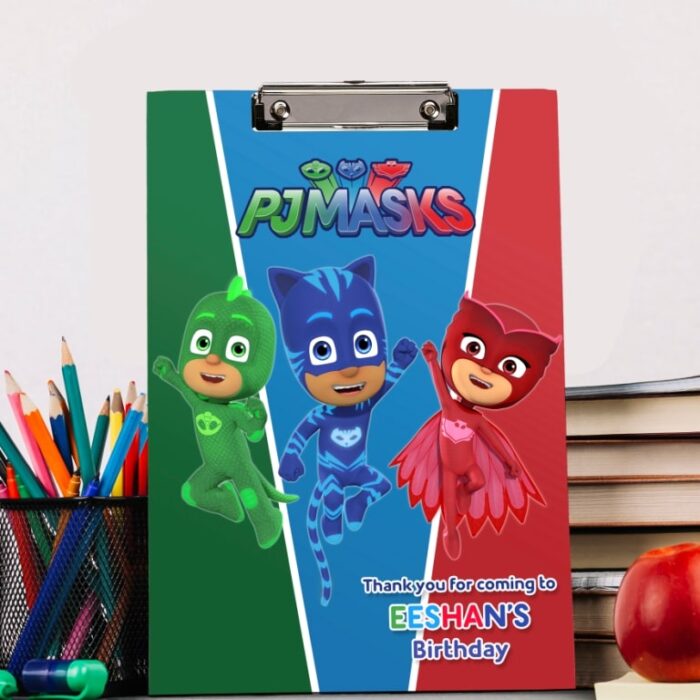 PJ Mask Theme return favors