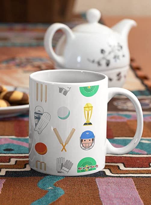 cricket theme mug for return gifts