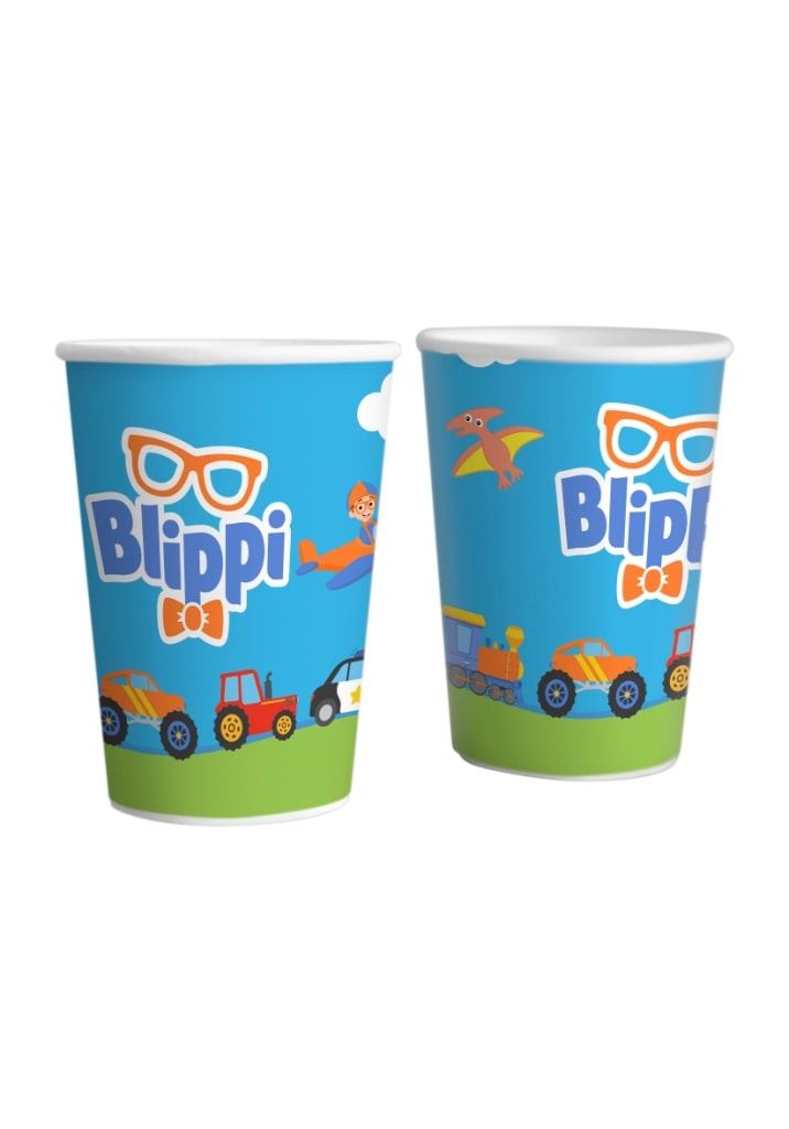 Blippi theme paper cups birthday return gifts party