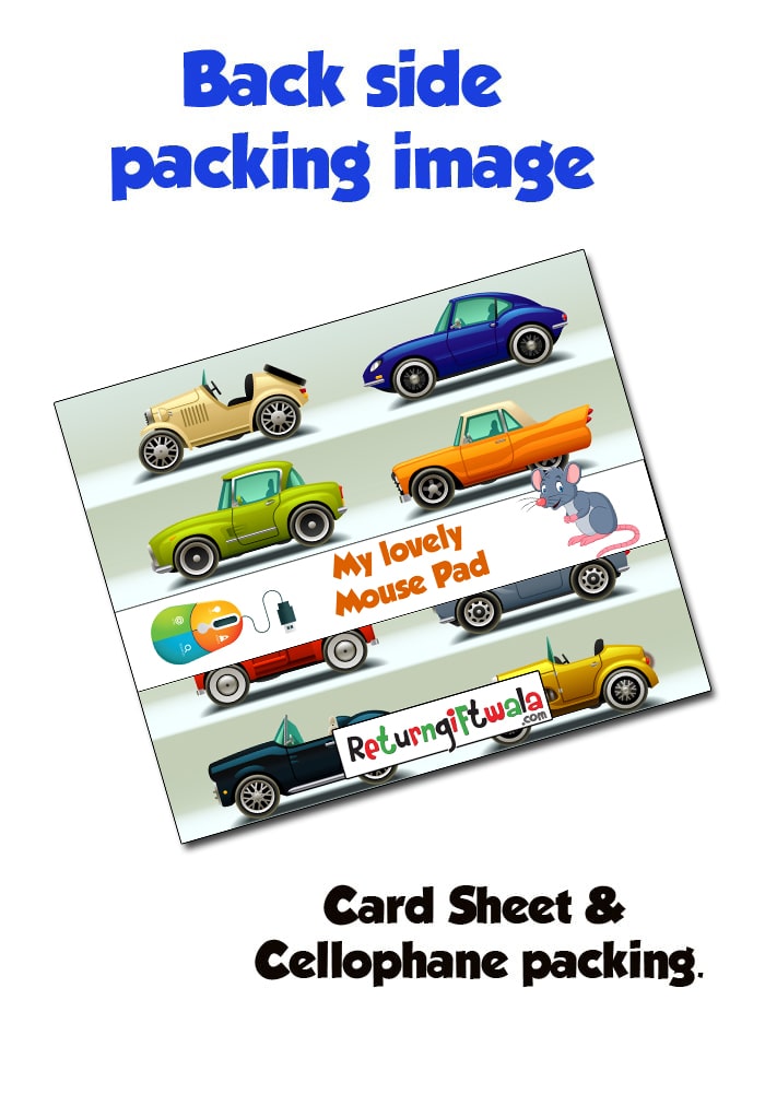 car-vehicle-transport printed customizable mouse pad for birthday return gifts theme based