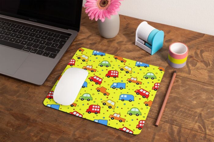 car-vehicle-transport printed customizable mouse pad for birthday return gifts theme based