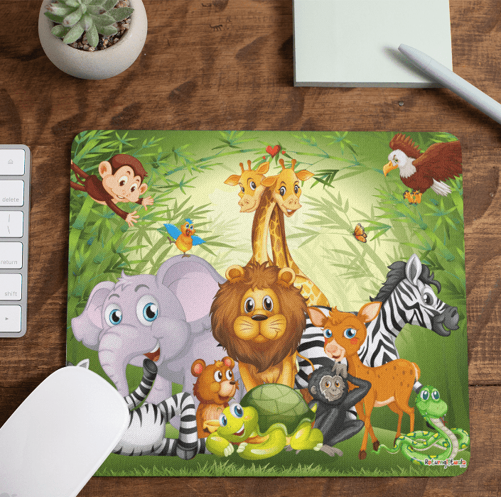printed colorful customized mouse pads personalise with name or message