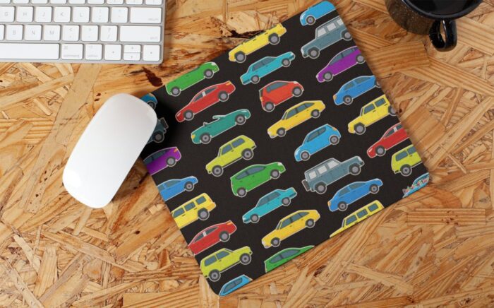 car-vehicle-transport printed customizable mouse pad for birthday return gifts theme based
