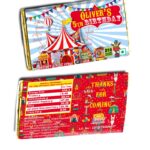 Carnival theme Chocolate bar