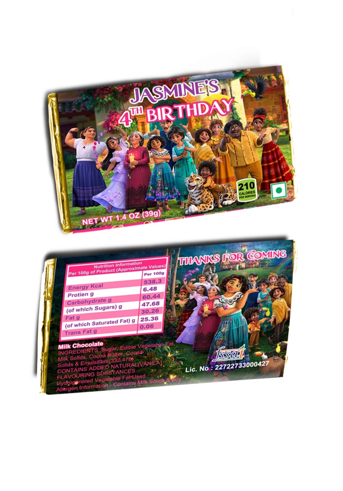 Disney Encanto theme giveaways