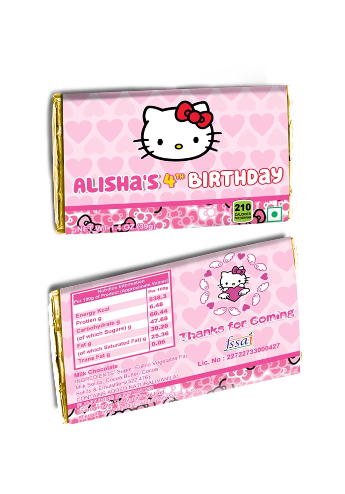 Hello Kitty theme birthday return gifts