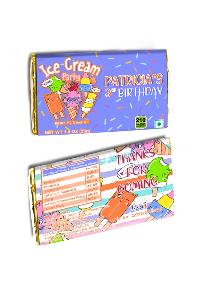  Ice cream theme birthday return gifts