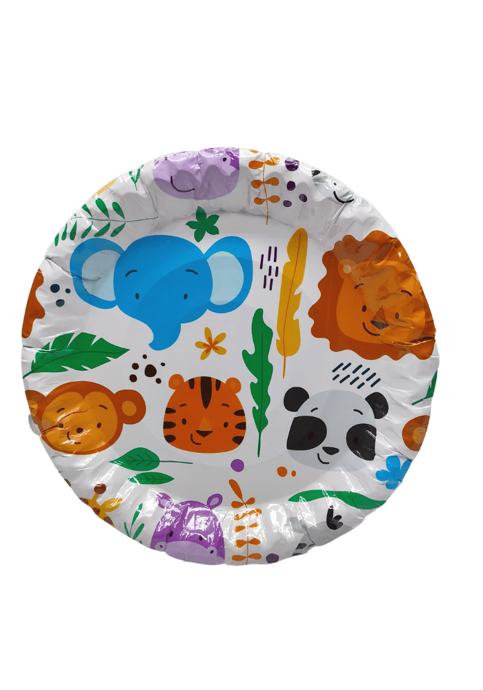 Animal theme Paper plates