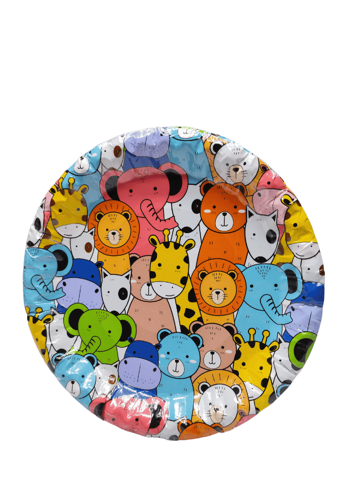 Animal theme Paper plates