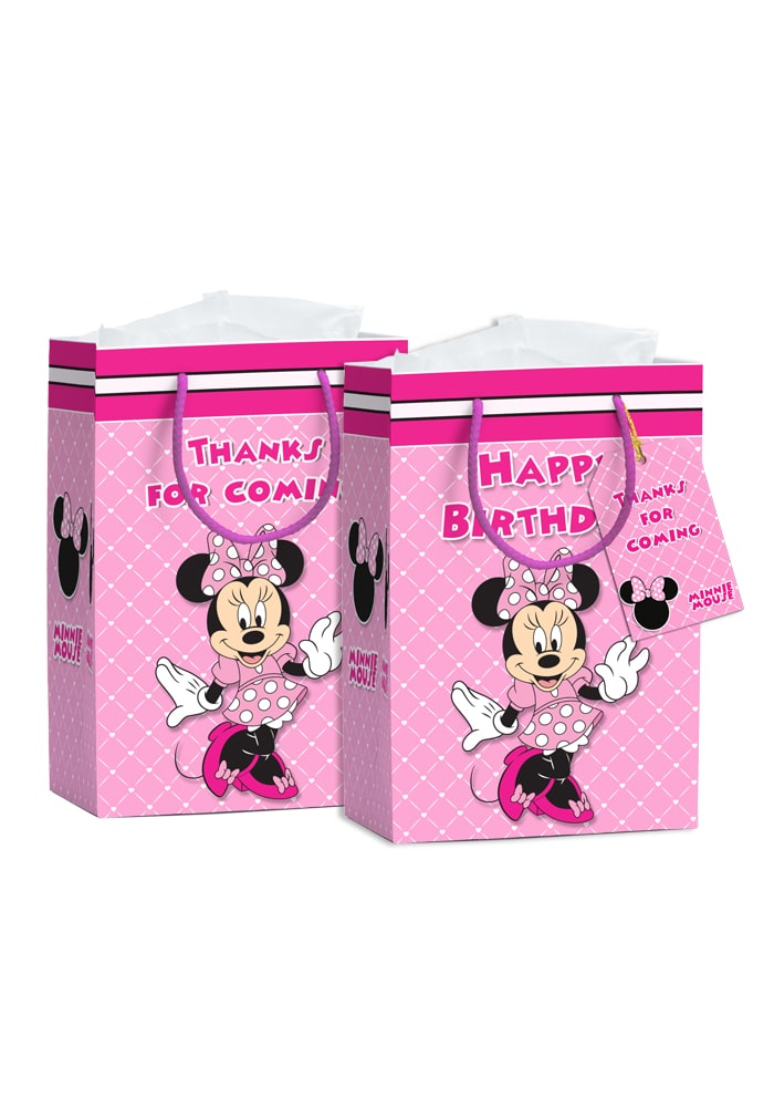 Minnie mouse theme birthday return gifts