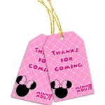 Minnie mouse theme Thank you cards