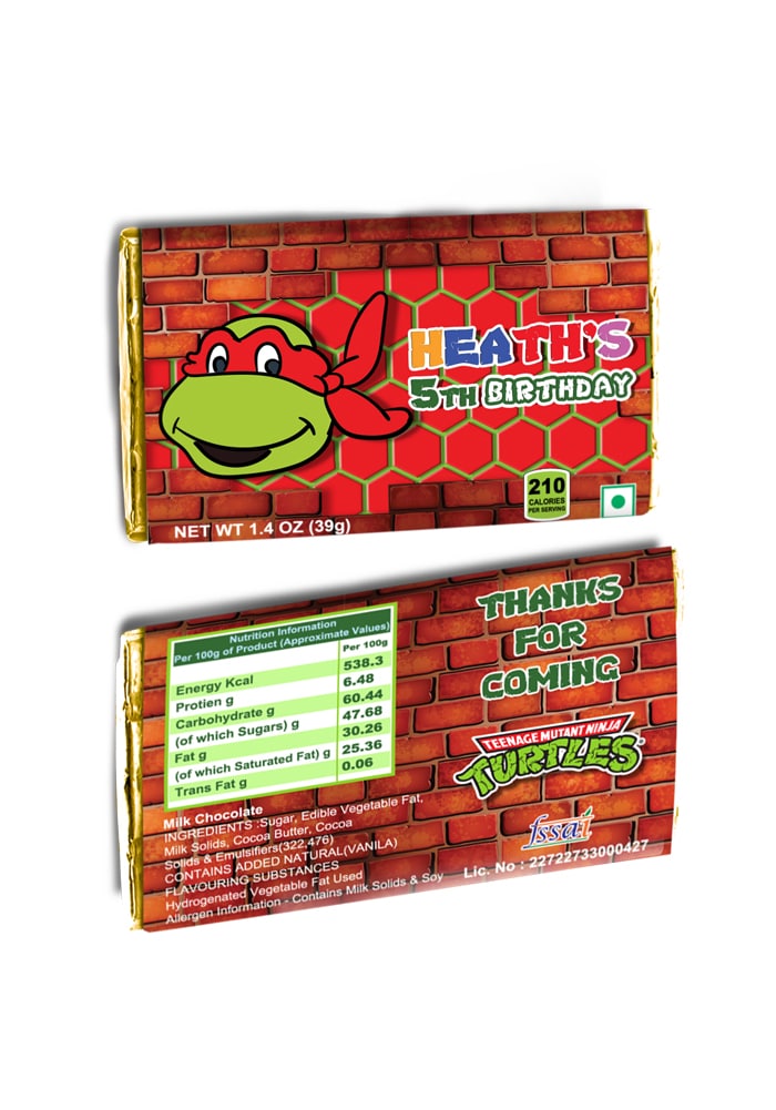 Ninja turtle theme birthday return gifts