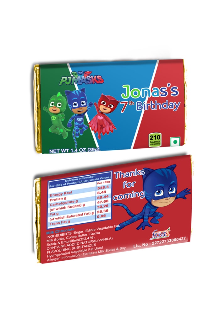 Pj mask theme birthday return gifts