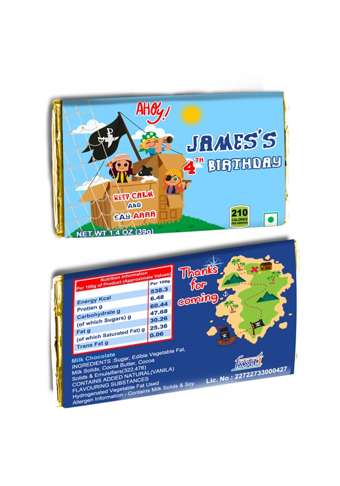Pirates theme birthday return gifts