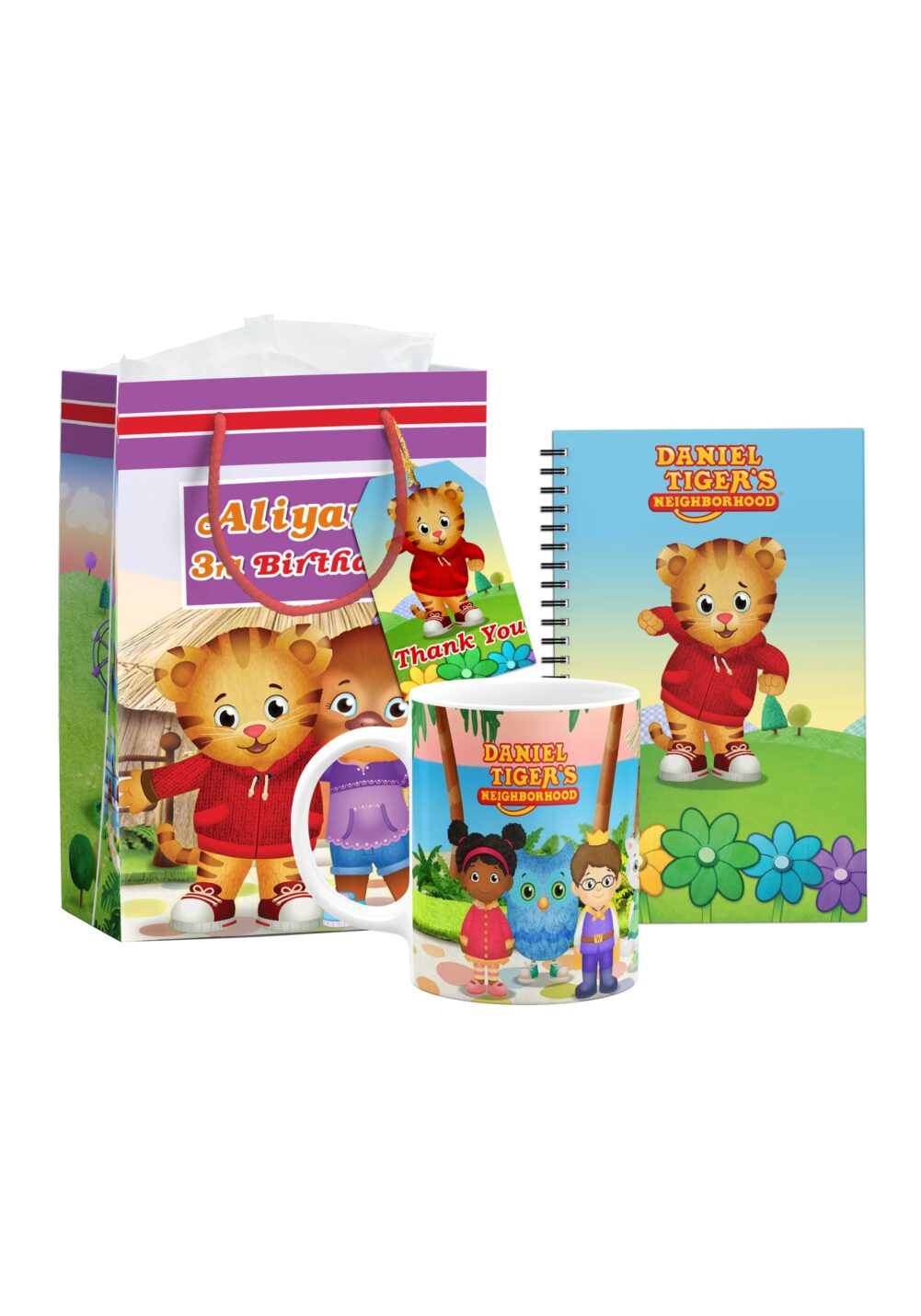 Daniel the tiger theme party favors