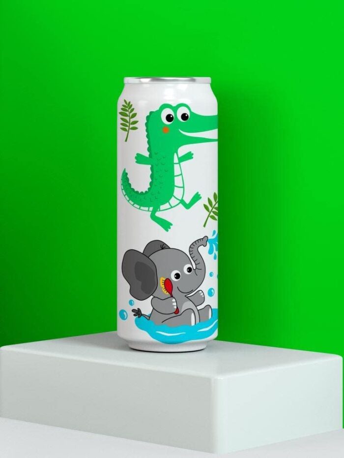 Jungle Theme Steel Tumbler