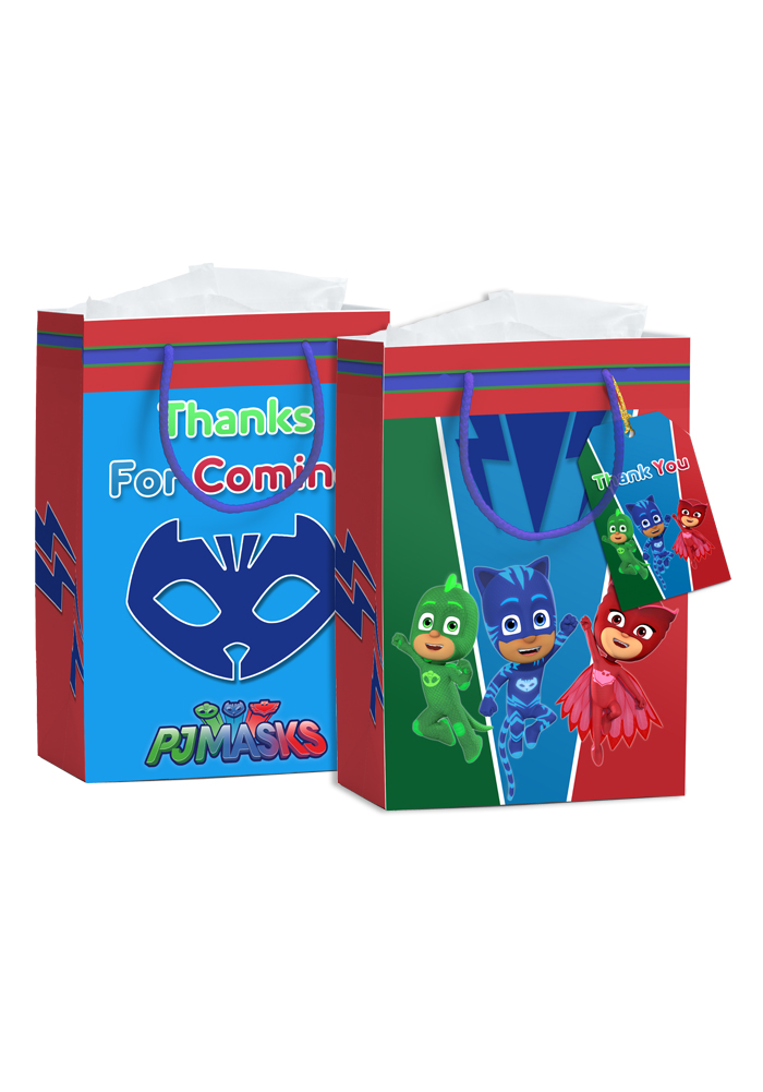 PJ Mask birthday return gifts, party favors, giveaways, return favors