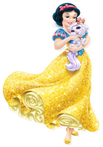 Princess characters cupcake topper