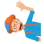 Blippi theme Cup Cake Toppers