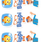 Blippi theme Cup Cake Toppers