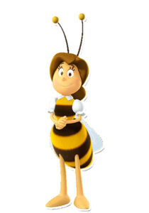 Maya the Bee Cup Cake Toppers 