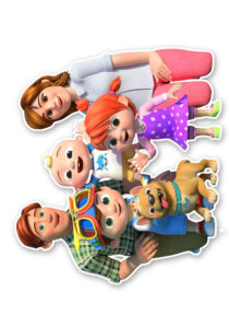 Cocomelon theme Cup Cake Toppers