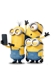 Minion Theme Cup Cake Toppers