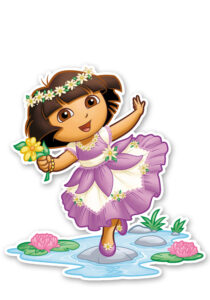 Dora the Explorer Cup Cake Toppers