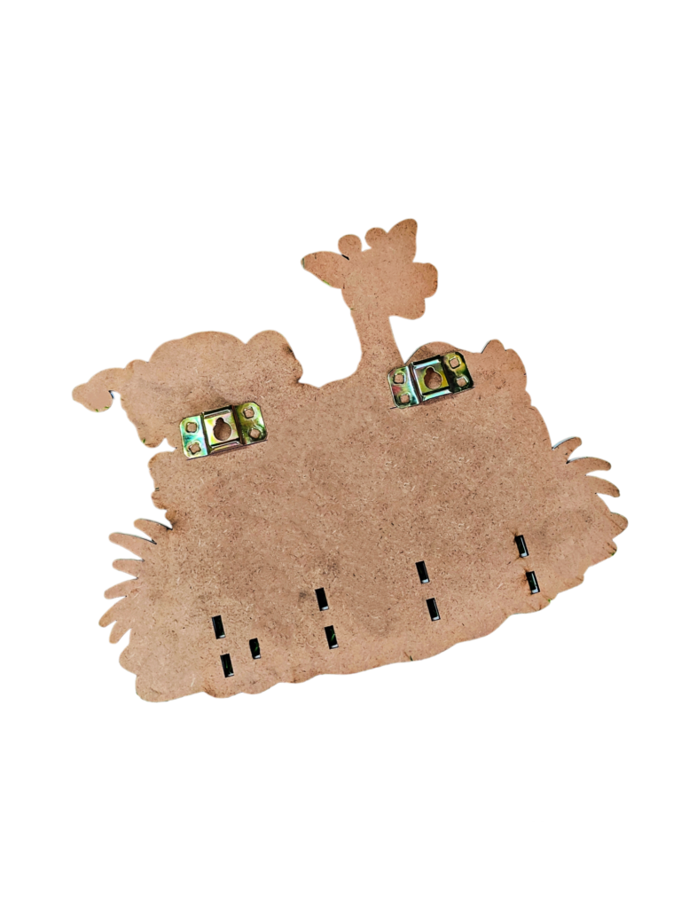 Animal Jungle theme Wooden Key Holders | Hangers | Customize with name or Message 1