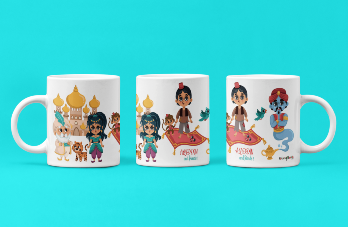 Aladdin and Castle theme Coffee Mug