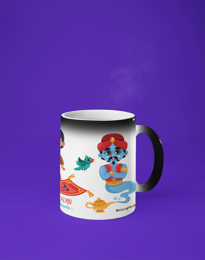 Aladdin and Castle theme coffee mug
