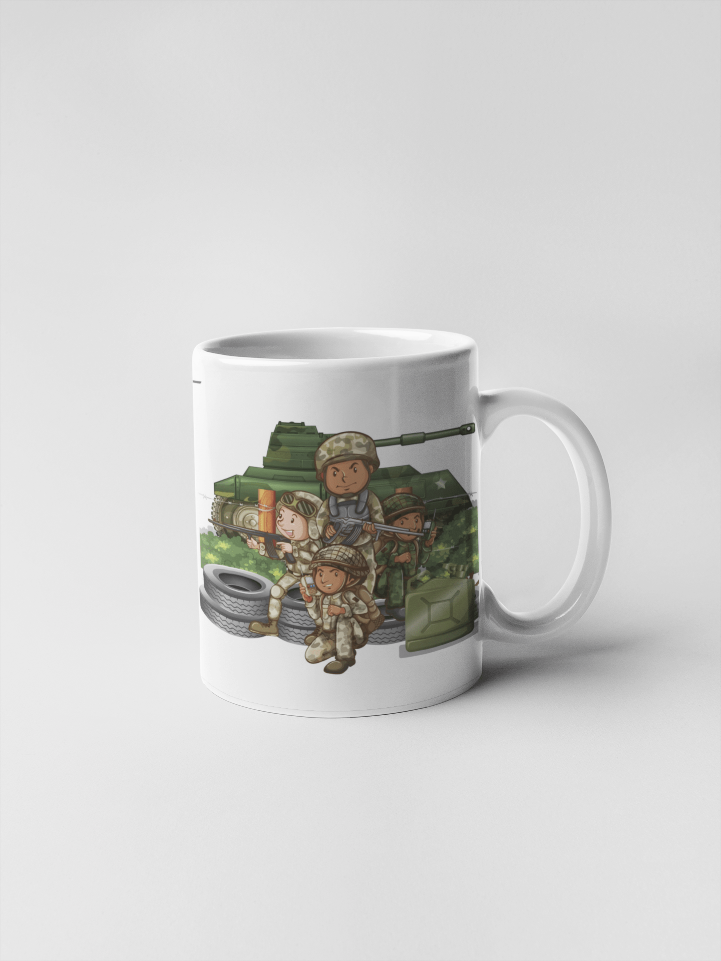 Army Commando theme coffee mug