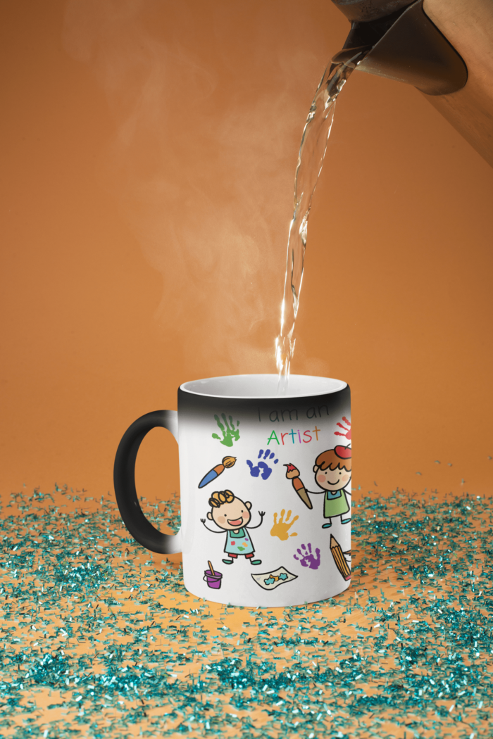 artist theme mug