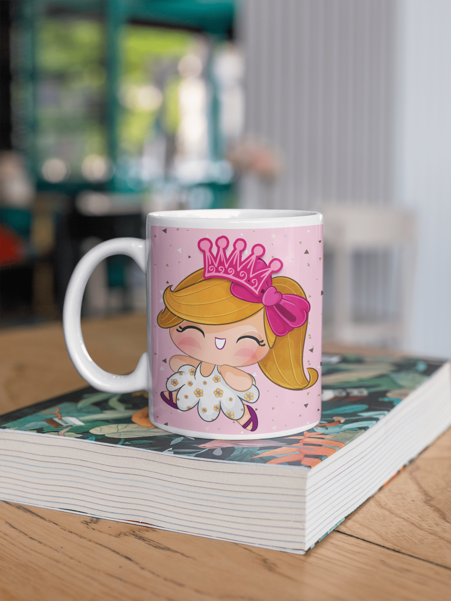 Baby queen printed coffee mug