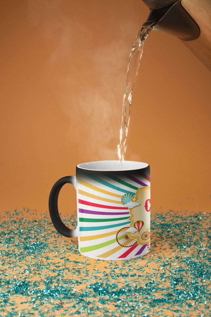 Carnival theme coffee mug