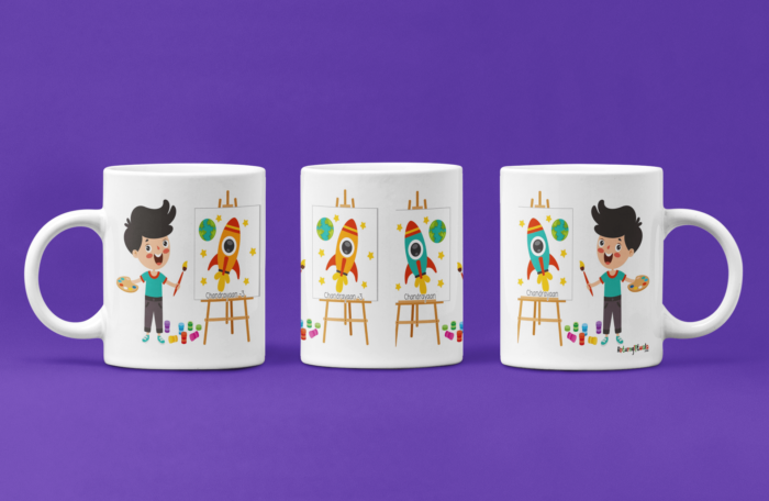 Chandrayaan theme Coffee Mug