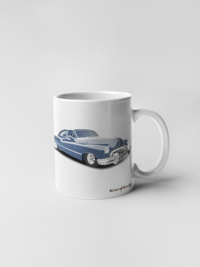 Classic Blue Car printed Coffee Mug