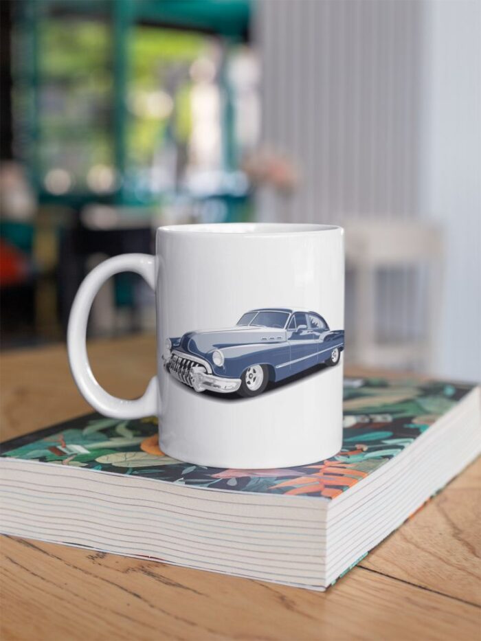 Classic Blue Car printed Coffee Mug