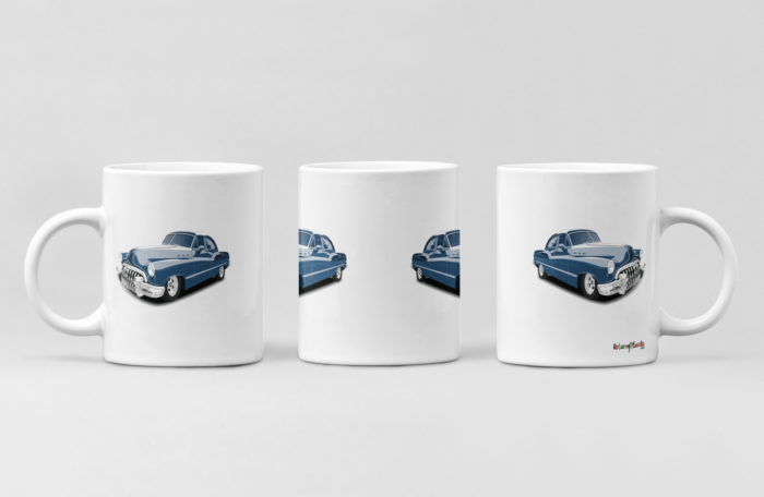 Classic Blue Car printed Coffee Mug
