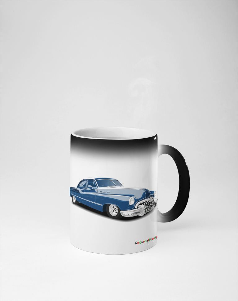 Classic Blue Car printed Coffee Mug