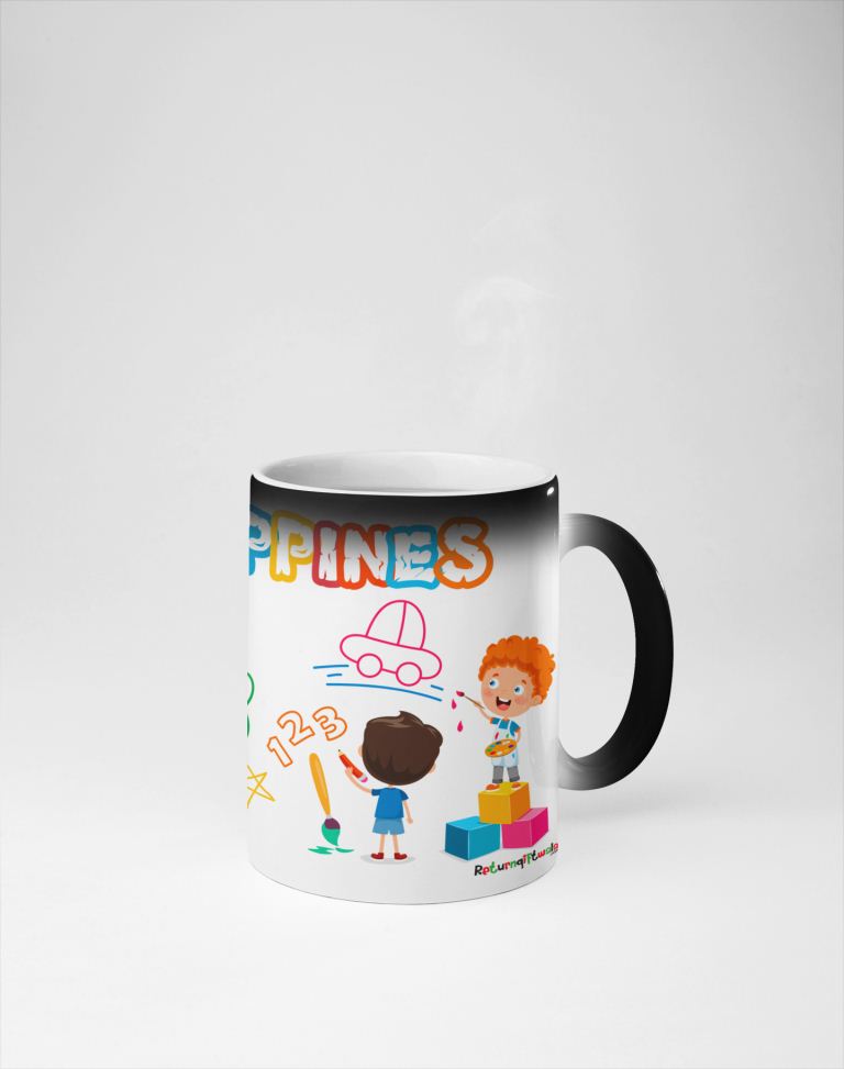 Drawing Happiness theme Coffee Mug