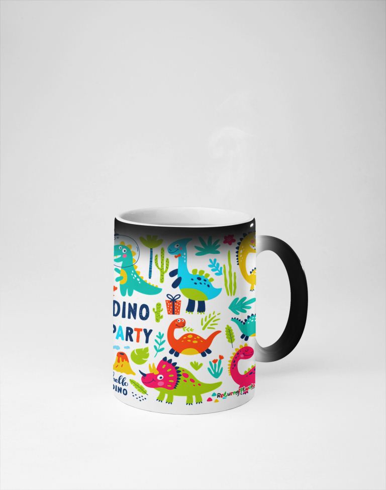 Happy Dino party theme Coffee Mug